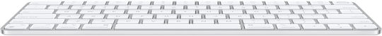 Apple Magic Keyboard με Touch ID Με Apple Silicon (USB–C) Ασύρματο Bluetooth Πληκτρολόγιο International English Λευκό
