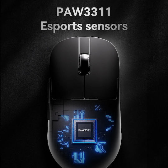 Ajazz AJ179P Wireless RGB Gaming Mouse Black