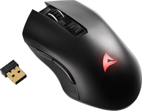 Sharkoon SKILLER SGM30W Wireless RGB Gaming Mouse 6000 DPI Black