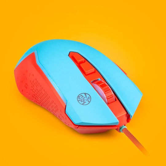 FR-TEC Super Goku RGB Gaming Gaming Maus 8000 DPI Blau