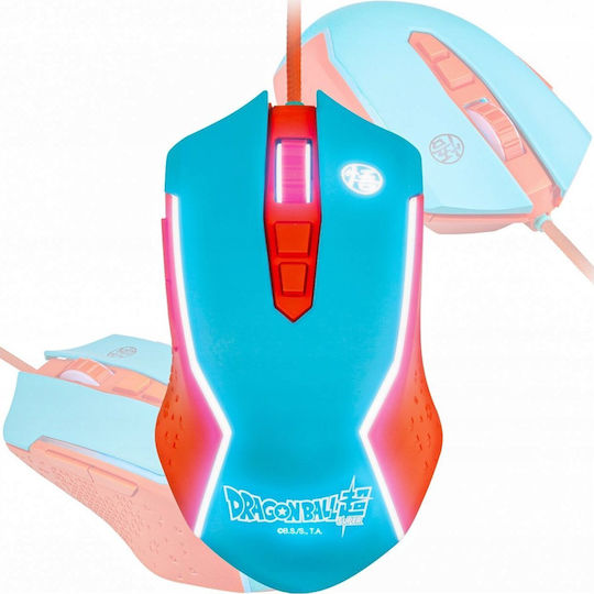 FR-TEC Super Goku RGB Gaming Gaming Maus 8000 DPI Blau