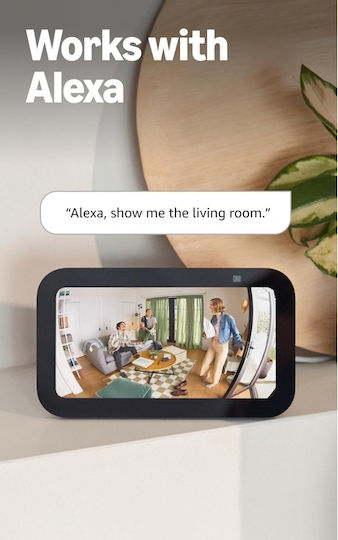 Ring IP Cameră de Supraveghere Wi-Fi Full HD 1080p cu Comunicare Bidirecțională