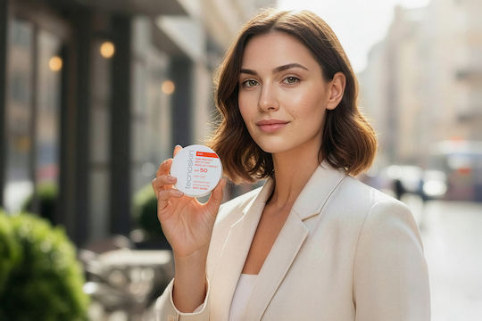 Tecnoskin Sun Protect Wasserdichtes Gesichtssonnenschutz SPF50 mit Gefärbtem Licht 10gr