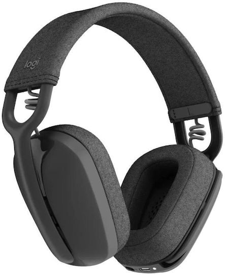 Logitech Zone Vibe MS NBT Graphite Wireless On Ear Multimedia Headset with Microphone in Gray Colour