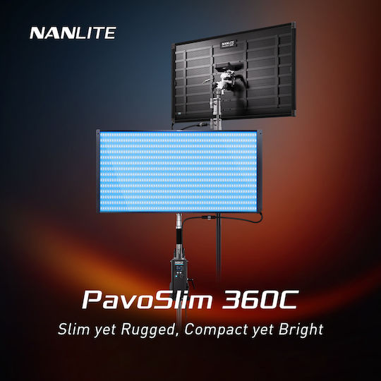 Nanlite Pavoslim 360c Panou Led Rgbww Echipament De Studio