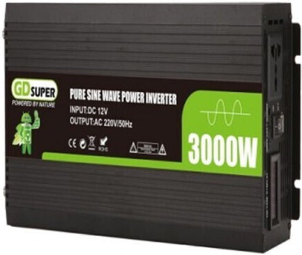 Pure Sine Wave Inverter Power 3000W with Input Voltage 220V Single Phase GD-3000W-A