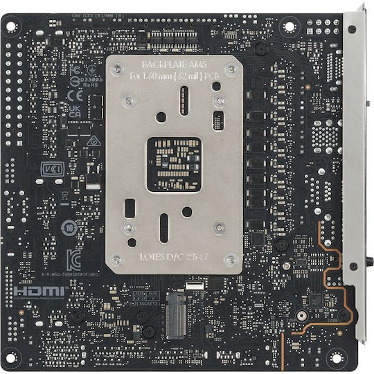 Asus Tuf Gaming B850i WIFI Neo Motherboard Mini ITX with AMD AM5 Socket 90MB1PI0-M0EAY0