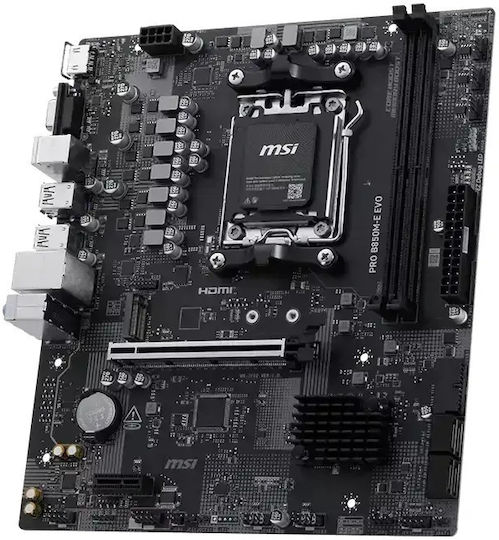 MSI Pro B850M-E Evo Placă de bază Micro ATX cu AMD AM5 Socket