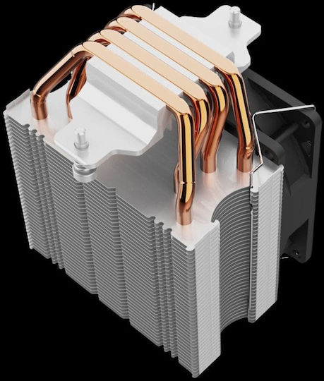 LC-Power LC-CC-95-V2 CPU Cooler For Socket 115x/1200/AM4/AM5 White