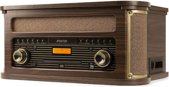 Fenton Memphis 102.187 Грамофон с Вградени говорители Кафяв