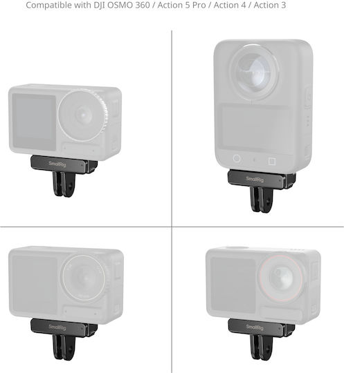 Smallrig 5813 Quick Release Mount Adapter Dji Osmo 360/action 5 Pro 4 3