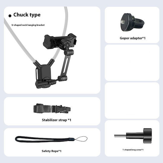 Βάση Στήριξης Action Cameras DX-05363