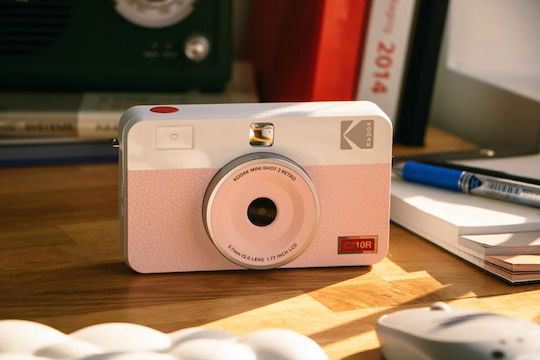 Kodak Mini Shot 2 Instant Cameră Foto + 8 Foi Retro