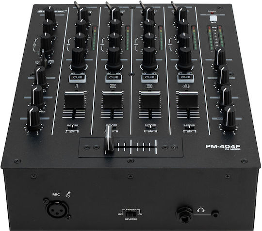 Omnitronic PM404F Analog Mixer 2 Channels & Bluetooth