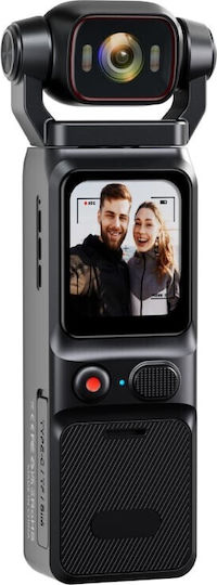 XY-05950 Action Camera 4K Ultra HD with 1.69" Screen Black