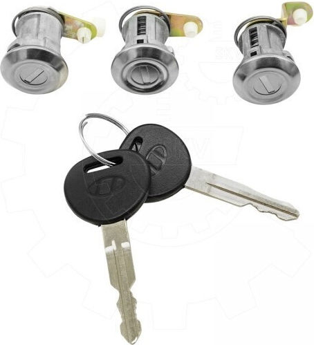 Set cilindri de încuietoare a ușii Hyundai Atos 81905-02a10