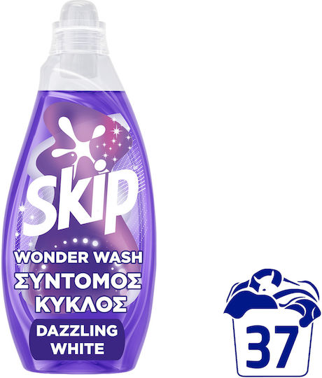 Skip Wonder Wash Liquid Laundry Detergent for White Clothes 37 Washes