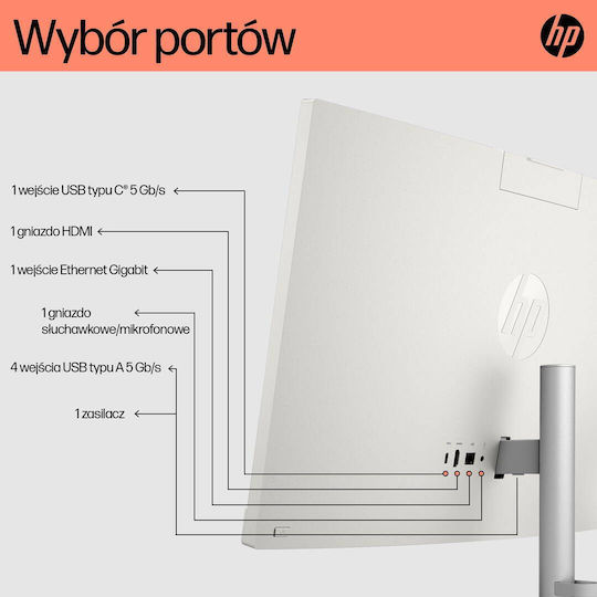 HP 24-cr0332nw 23.8" (Ryzen 7-7730U/16GB/512GB SSD/FHD/W11 Home) US