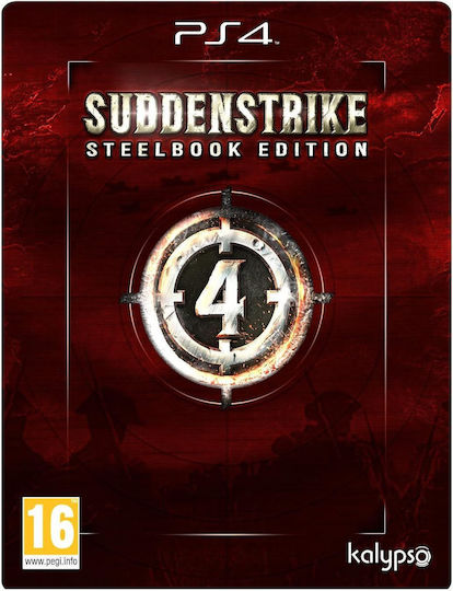 Sudden Strike 4 Steelbook Edition PS4 Game