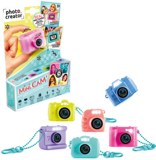 Canal Toys Cameră Foto pentru Copii 12MP Zoom Optic 6x Roz
