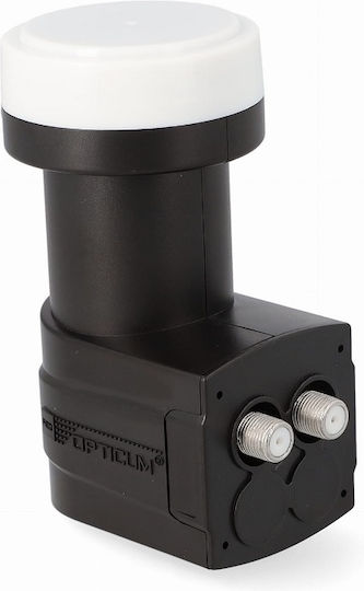 Converter Sat Twin Opticum Roșu LNB 03h Premium