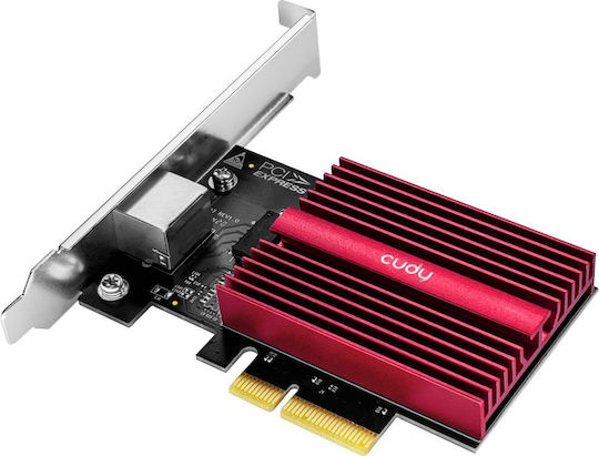 Cudy PE10G (Marvell AQC113) Ενσύρματη Κάρτα Δικτύου Gigabit (10Gbps) Ethernet PCI-e
