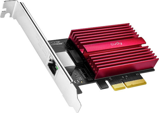Cudy PE10G (Marvell AQC113) Ενσύρματη Κάρτα Δικτύου Gigabit (10Gbps) Ethernet PCI-e