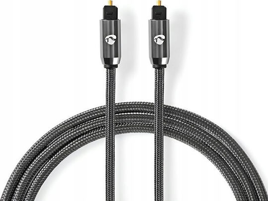 Nedis Catb25000gy10 Toslink Optical Audio Cable 2m