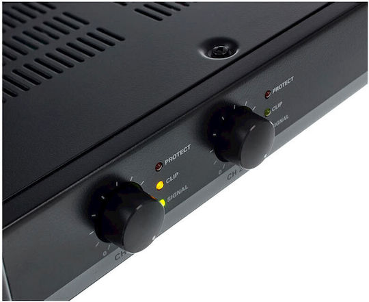 Audac EPA152 Commercial Power Amplifier 2 Channels 300W/8Ω 150W/100V Black