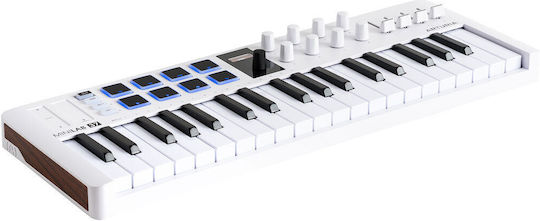 Arturia Minilab Midi Keyboard with 37 Keys White