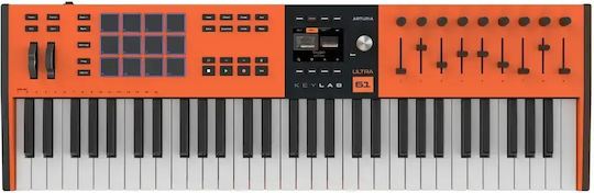 Arturia Keylab Midi Клавиатура с 61 Клавиша Оранжева
