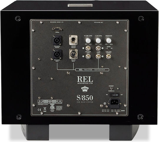 Rel Acoustics REL-00054-1 Αυτοενισχυόμενο Subwoofer Μαύρο