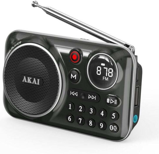 Akai Proffesional APR500BK cu Bluetooth și USB Negru