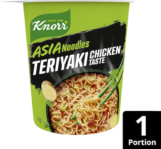 Knorr Noodles Snack Pot Noodles Κοτόπουλο Teriyaki 65gr