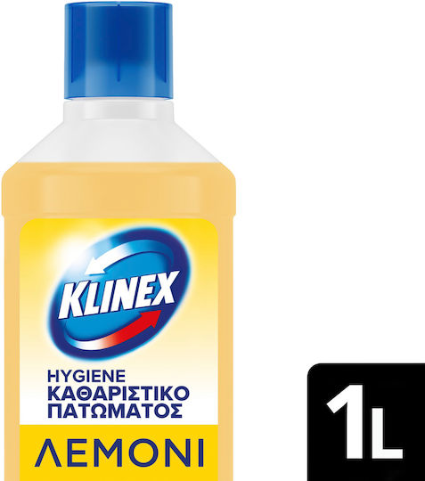 Klinex Cleaning Liquid for Floor Disinfectant Λεμόνι 1lt