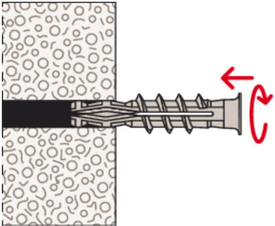 Fischer Ffa 10 Aerated Concrete Anchors 30 Pieces Structural Anchors Porous Concrete