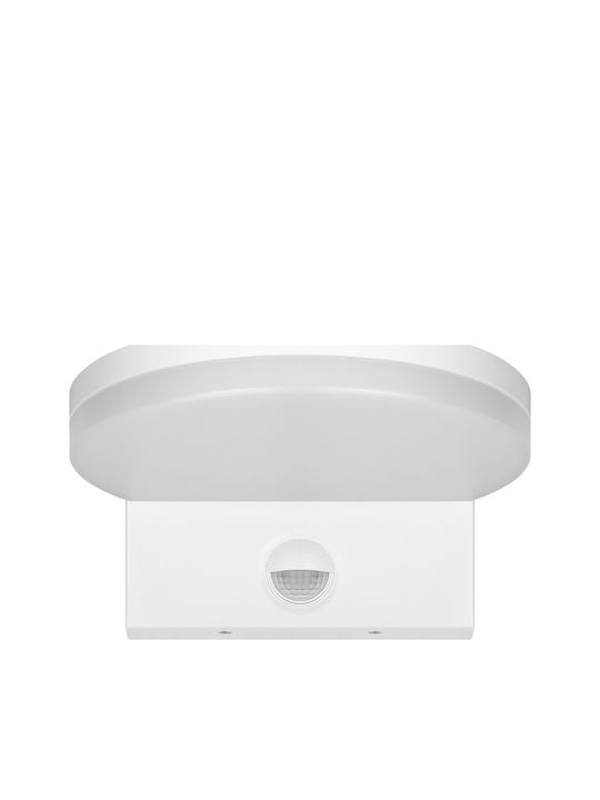 Adviti Επιτοίχιο Εξωτερικό Φωτιστικό LED IP65 15W με Φυσικό Λευκό Φως