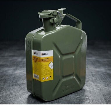 Canistră de Combustibil Metalică Certificată Tip Militar 20l
