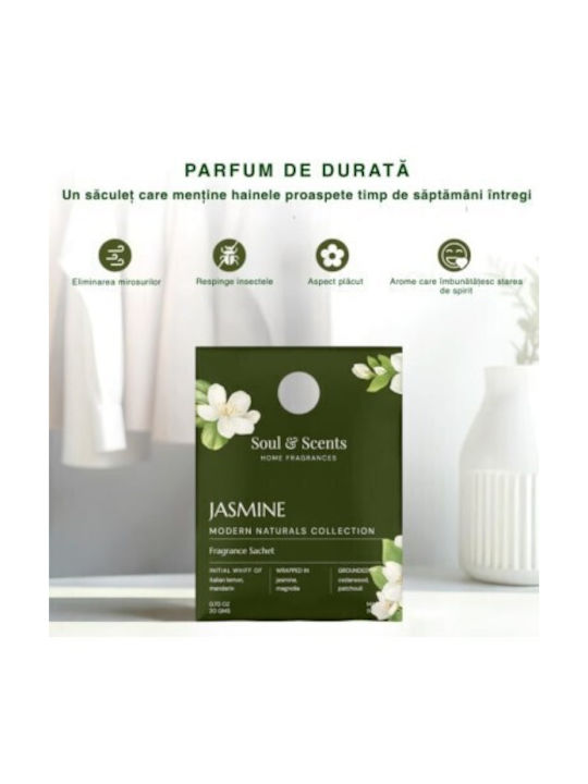 Sachet Parfumat Pentru Garderoba Soul Scents Jasmine