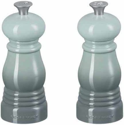 Le Creuset Σετ Χειροκίνητοι Μύλοι Μπαχαρικών Κεραμικοί σε Μαύρο Χρώμα 2τμχ