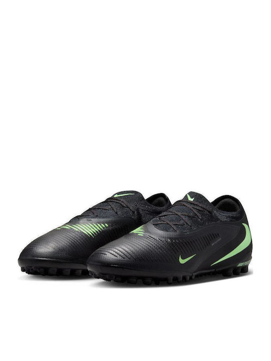 Nike Phantom 6 Low Pro TF Football Shoes with Molded Cleats Black Nike Phantom 6 Low Pro TF Football Shoes with Molded Cleats Black