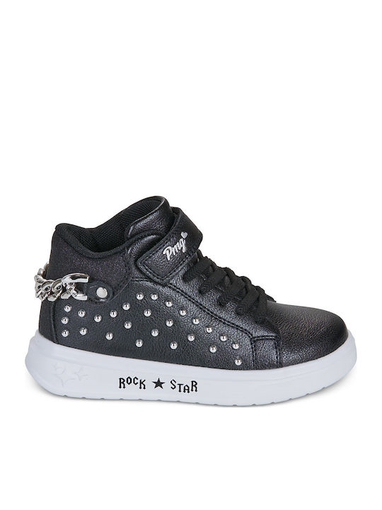 Kids Sneakers High Black