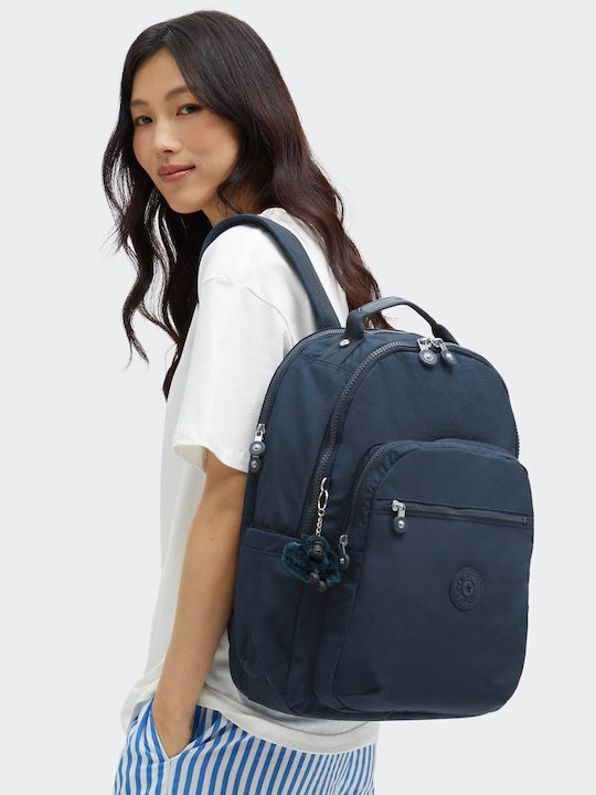 Kipling Seoul Laptop Backpack for 15" in Blue Colour