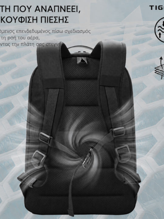 Tigernu Waterproof Laptop Backpack for 15.6" Laptop in Black Colour T-B91086A