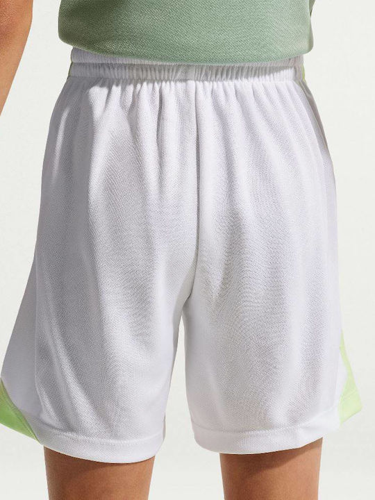 Nike Спортни Детски Шорти/Бермуди Dri-Fit Multi Knit White / Lime