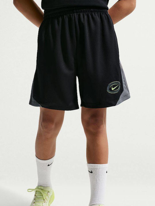 Nike Sport Kinder Shorts BERMUDA Dri-Fit Drifit Multi Knit Schwarz