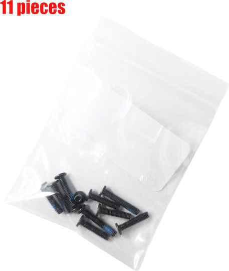 Screws Set Laptop Asus Tuf Gaming F15 Fx506 A15 Fa506 F17 Fx706 A17 Fa706 Kitvisfx506 Kitvisfa506 Kitvisfx706 Kitvisfa706 Bottom Case Screws 2.5 X 15mm & 2.5mm X 12mm & 2.5mm X 6mm 11pcs Code 1-bolt027
