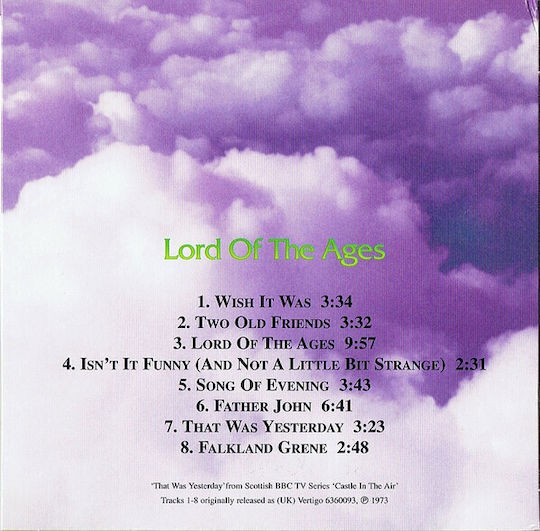 Magna Carta Lord Ages Cd