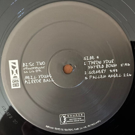 Neil Young Mirror Ball Vinyl