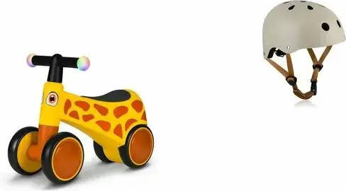 Lionelo Bicicletă Fără Pedale Galbenă